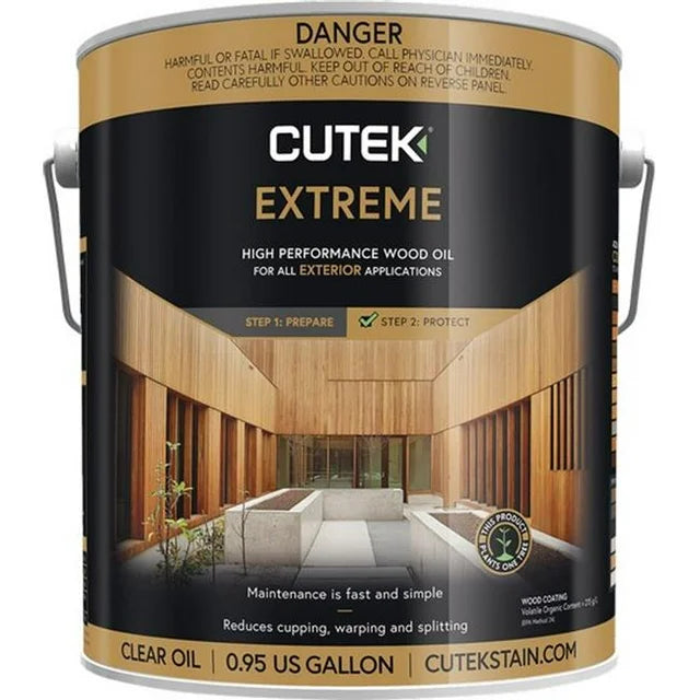 Cutek® Clear Extreme High Performance Oil-Based Wood Stabilizer