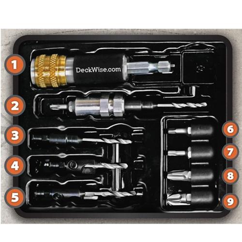 DeckWise® Drill & Drive 3-in-1 Kit